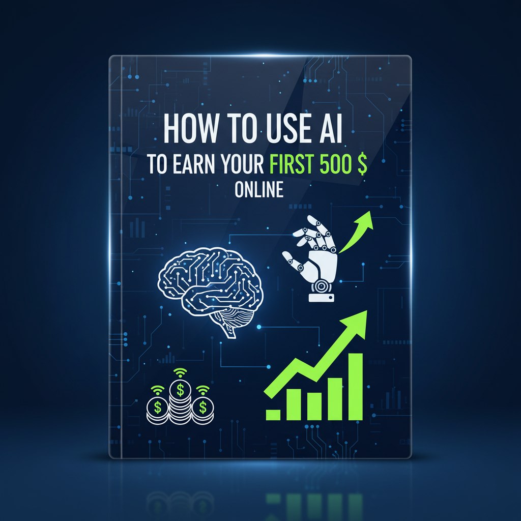 How to Use AI to Earn Your First $500 Online E-Book
